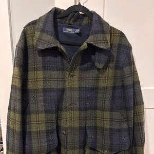 Polo by Ralph Lauren Mens Wool Plaid Jacket
